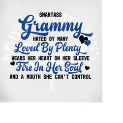 smart ass grammy svg and dxf cut files, printable png and mirrored jpeg. instant download.