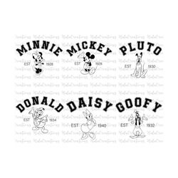 bundle mouse and friends svg, family trip 2023 svg, family vacation svg, family trip svg, vacay mode svg, magical kingdo