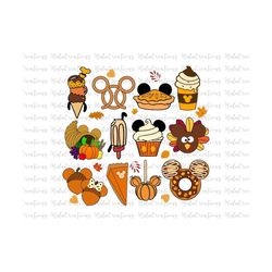 bundle snacks autumn svg png, carnival food, trick or treat, spooky vibes, boo svg, fall svg png files for cricut sublim