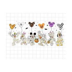 happy halloween png, boo png, mouse and friend halloween, halloween png, trick or treat, mummy halloween, spooky season,