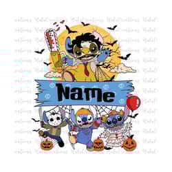custom name halloween png, halloween cartoon shirt design png, kids halloween png, cute halloween png, personalized hall