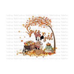 spice girl png, autumn leaves pumpkin png, fall png, happy fall png, autumn leaf png, png files for sublimation