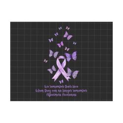 we remember their love png, alzheimers awareness, senior care, ribbon png, purple day, dementia care, never forget, alzh