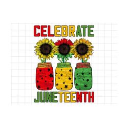 celebrate juneteenth with sunflower america png, african american png, juneteenth png, black power png, juneteenth the r