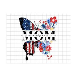 personalized mom butterfly png, mama, mimi, nana, grandma png, watercolor butterflies, independence day, 4th of july png