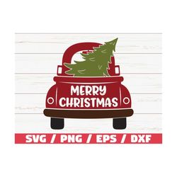 Christmas truck SVG /  Christmas SVG / Tree svg / Cricut / Cut File / Clip art / Silhouette / Vector