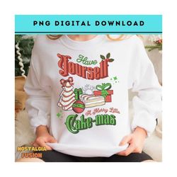 little debbie christmas tree cake png svg retro christmas tree cake svg png christmas tree cake sublimation clipart, mer