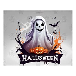 whimsical halloween ghost svg delights: craft playful, spooky, and funny halloween svg design collection for crafting, d