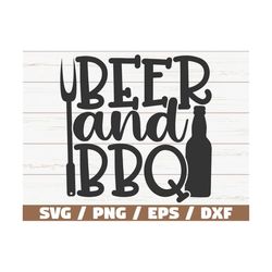 beer and bbq svg / cut file / cricut / commercial use / instant download / silhouette / barbecue svg / bbq dad svg