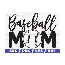 Baseball Mom Svg / Baseball Svg / Love Baseball Svg / Cricut / Cut Files / Clipart / Baseball Shirt / Vector