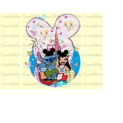 Lilo And Stitch Mickey Ears Png, Lilo And Stitch Png, Stitch, Png,Vacay Mode Png, Ohana Png, Castle Png, Comfort Color,
