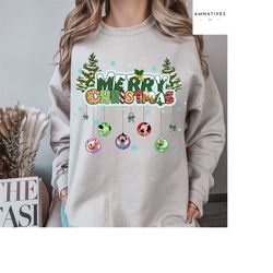 merry christmas sweatshirt, mickey christmas, mickey and friends, christmas mickey sweatshirt, christmas friends shirt,