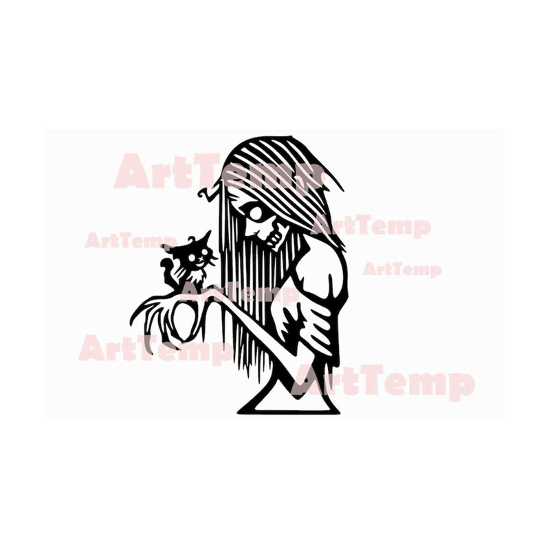 MR-2892023105938-zombie-girl-with-a-cat-dxf-cut-file-svg-for-cricut-dxf-for-image-1.jpg