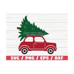 Christmas Tree Car SVG / Christmas truck SVG / Christmas SVG / Tree svg / Cricut / Cut File / Clip art / Silhouette / Ve
