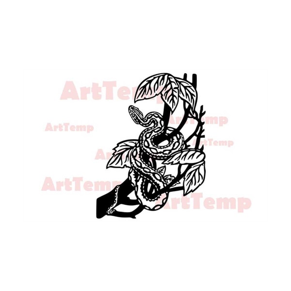 Snake Pattern Dxf Design Snake Svg, reptiles svg for cricut, dxf for laser cnc, plas | Inspire ...
