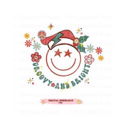groovy png, smile face png, christmas png sublimation, png files, png files for sublimation, png design, png sublimation
