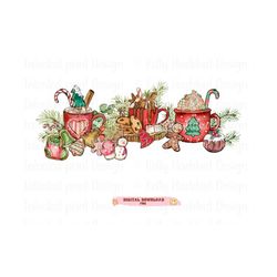 christmas coffee drink png, christmas sublimation designs, christmas png, coffee sublimation png, christmas drink design