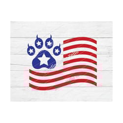 4th of july cat svg, 4th of july svg, cat svg, american flag svg, paw print svg, flag,patriotic,cat,cats,cat mom,4th of