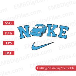 pixar sally cars svg for cricut