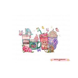 mom coffee lover png latte iced coffee gift mama coffee png digital download sublimation design hand drawn printable gra