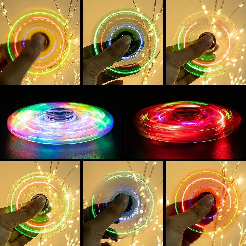 Glow in the Dark LED Fidget Spinner 2