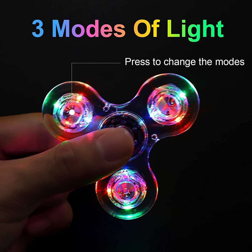 Glow in the Dark LED Fidget Spinner 4