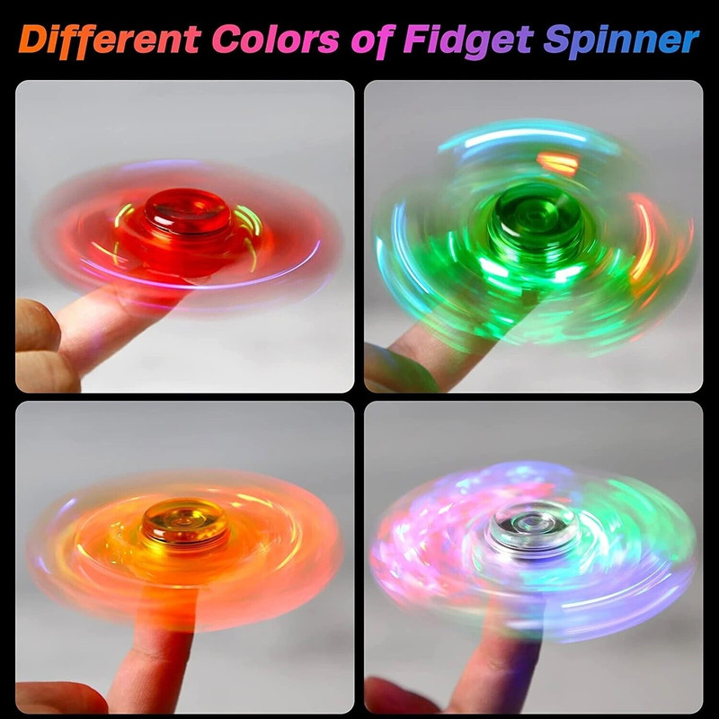 Glow in the Dark LED Fidget Spinner 5