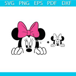 minnie mouse face svg, disney svg, minnie mouse svg, minnie svg, minnie face svg, disney minnie svg, cute minnie mouse,