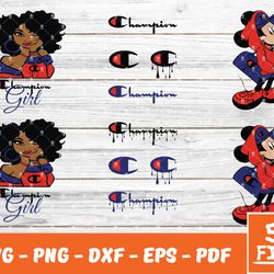 champion svg, champion girl fashion svg,logo champion dripping svg