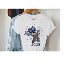 stitch graduation 2023 theme shirt, cute stitch graduation short sleeve tee, disney graduation gifts, graduate long slee