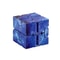 Kids Fidget Infinity Cube Toy Stress Relief Blue Starry Night