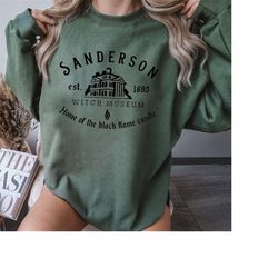 vintage sanderson witch museum sweatshirt, halloween women sweatshirt, sanderson witch museum shirt, halloween witches,
