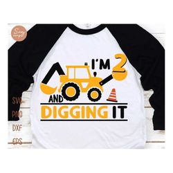 construction birthday boy svg, construction theme birthday party shirt, birthday boy svg, 2nd birthday boy svg, two year