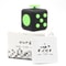 Fidget Toy Focus Cube Anxiety Relief Stress Green Black
