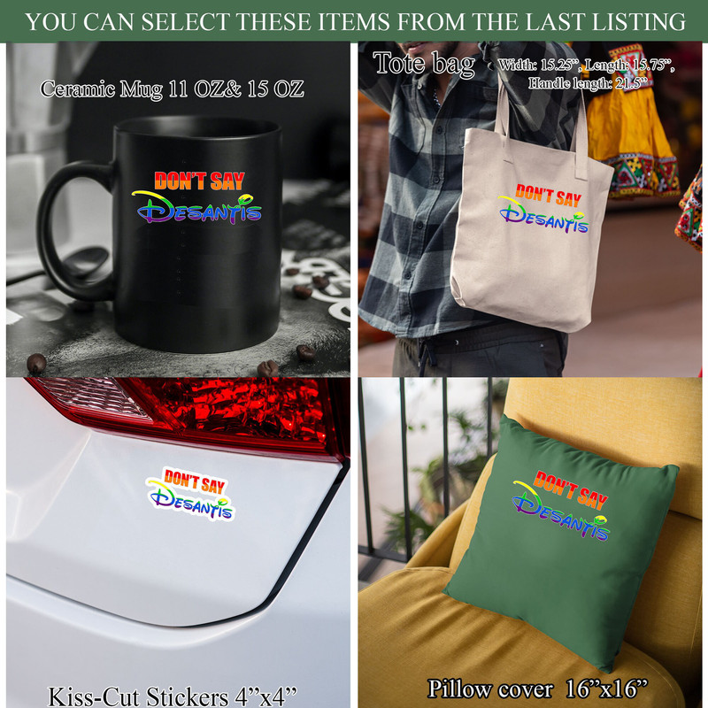 Don't Say DeSantis Shirt, Florida Say Gay LGBTQ Pride Shirt, Don't Say DeSantis Rainbow T-Shirt, Gay Pride Shirt, LGBT Shirt, Say Gay Shirt - 6.jpg