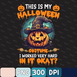 Happy Halloween Pumpkin Png, Funny Halloween Png, Happy Halloween Png, Halloween Png, Halloween Gift
