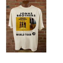 jonas brothers vintage shirt, jonas brothers tour shirt, concert 2023 retro unisex gift, jonas retro 90's sweater, jonas