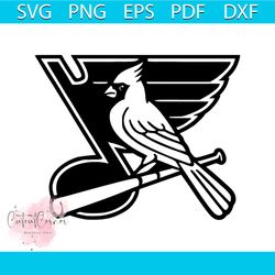 st louis blues cardinals baseball hockey svg, sport svg, st louis blues, st louis cardinals, blues svg, cardinals svg, b