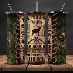 Deer Hunting Tumbler Wrap ,Hunting Tumbler Png 20