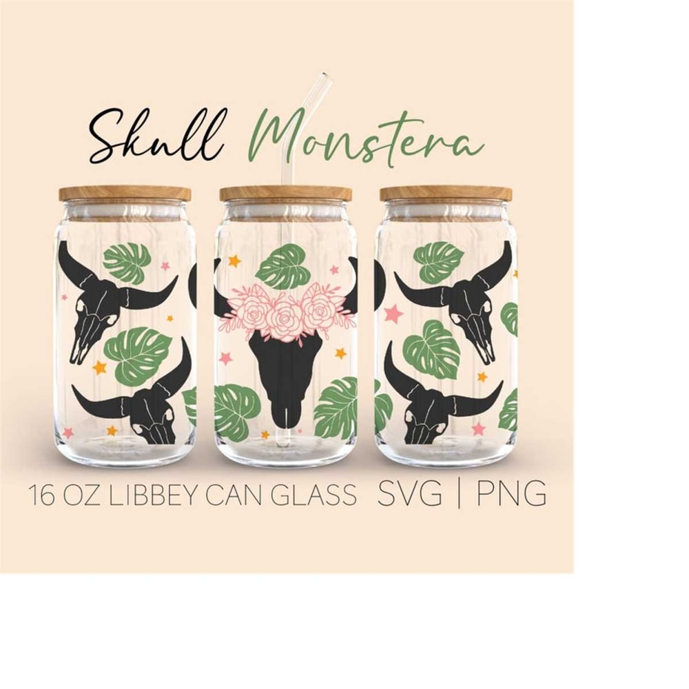 MR-28920231765-bull-skull-monstera-libbey-can-glass-svg-16-oz-can-glass-image-1.jpg