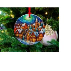 Christmas Ornament 5 | png file | 3D Christmas Sublimation Ornaments Graphic Clipart | Instant Digital Download
