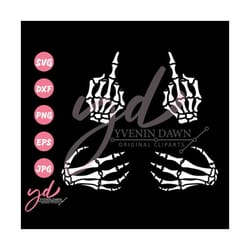 skeleton boob hands svg | skeleton hands svg | skeleton svg | hands svg | middle finger svg | skeleton cutfiles | shirt