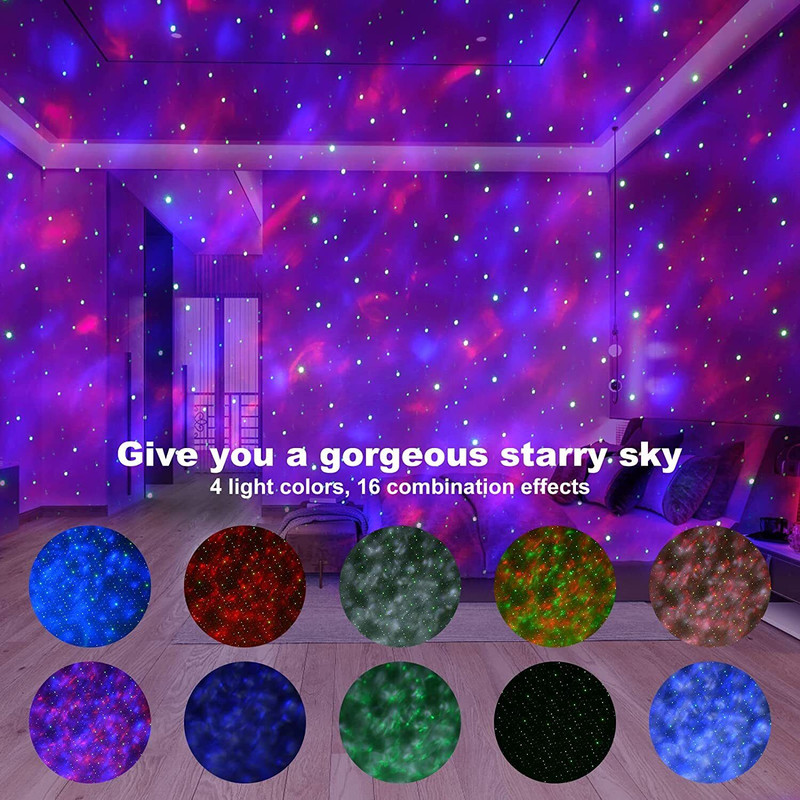 Galaxy Star Projector for Kids Christmas 9