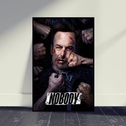 Nobody Movie Poster Wall Art - Room Decor - Home Decor - Art Poster For Gift - Film Poster Art