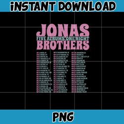 Jonas Brothers Cassette, Nick Joe Kevin Jonas Png, Retro Five Albums One Night Tour Png, Raised On Jonas Brothers Png