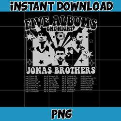 Jonas Brothers Cassette, Nick Joe Kevin Jonas Png, Retro Five Albums One Night Tour Png, Raised On Jonas Brothers Png