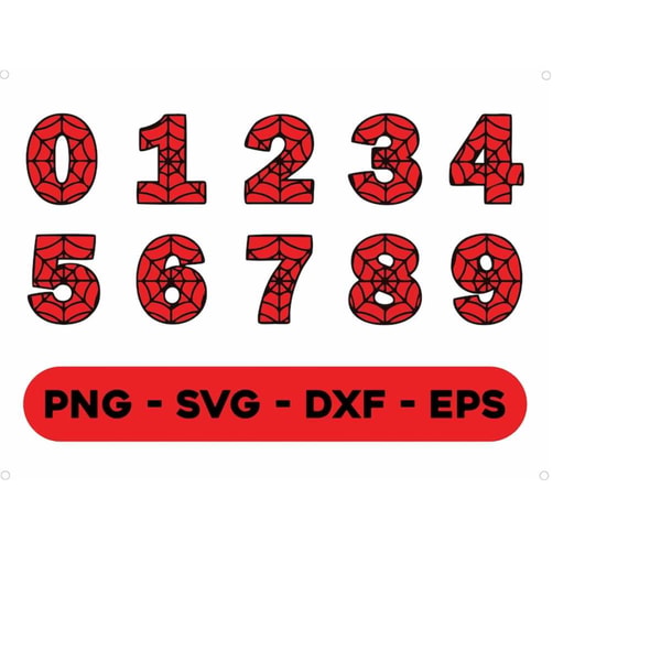 Number Card Svg Number Svg, Number Clipart, Number cut file for Cricut, Numb | Inspire ...