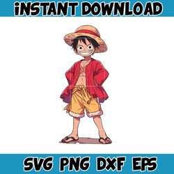 Luffy Clipart, Popular Anime Series, One Piece, Anime Clipart, Anime PNG, Transparant Background