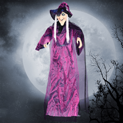 Halloween Voice-activated Horror Electric Witch Toy Outdoor Decorations