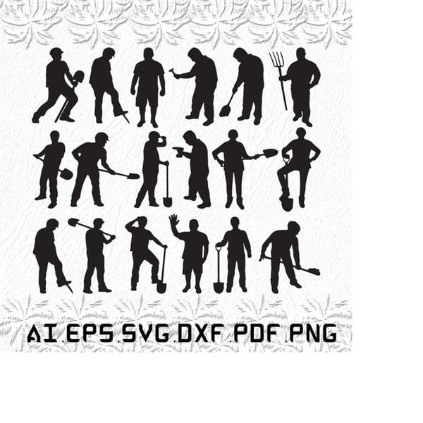 Working Svg Working Man svg, Working svg, Man svg, Work, Worker, SVG, ai - Inspire ...